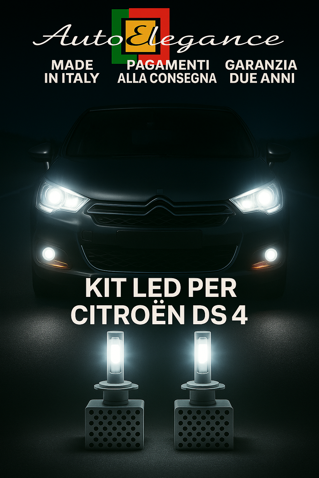 ✨KIT LED D1S 6000K Anabbaglianti per Citroën DS4 | Bianco CANBUS✨
