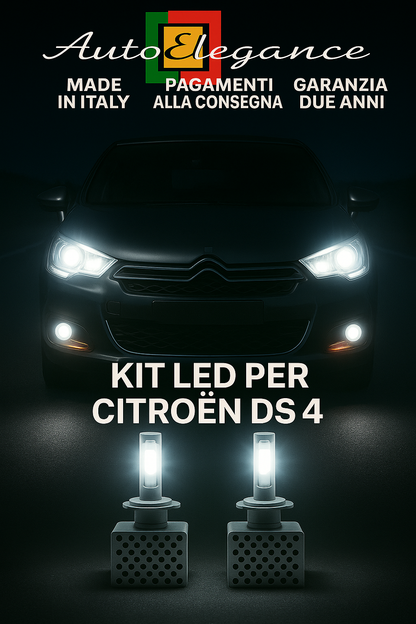 ✨KIT LED D1S 6000K Anabbaglianti per Citroën DS4 | Bianco CANBUS✨