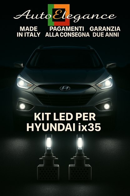 ✨KIT LED D3S 6000K Anabbaglianti per Hyundai ix35 | Bianco CANBUS✨