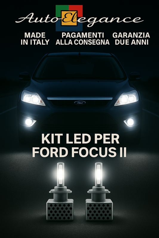✨KIT LED D1S 6000K Anabbaglianti per Ford Focus II | Bianco CANBUS✨