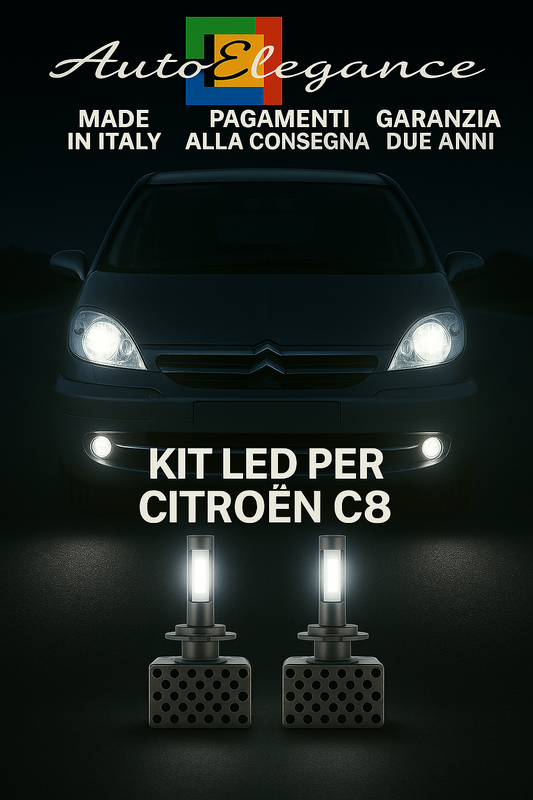 🔥KIT LED D1S 6000K Anabbaglianti per Citroën C8 | Bianco CANBUS🔥