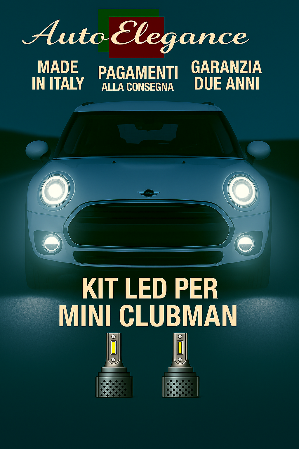 🔥KIT LED D1S 6000K BIANCO CANBUS – Anabbaglianti per MINI Clubman🔥