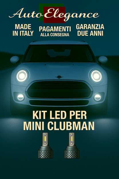 🔥KIT LED D1S 6000K BIANCO CANBUS – Anabbaglianti per MINI Clubman🔥