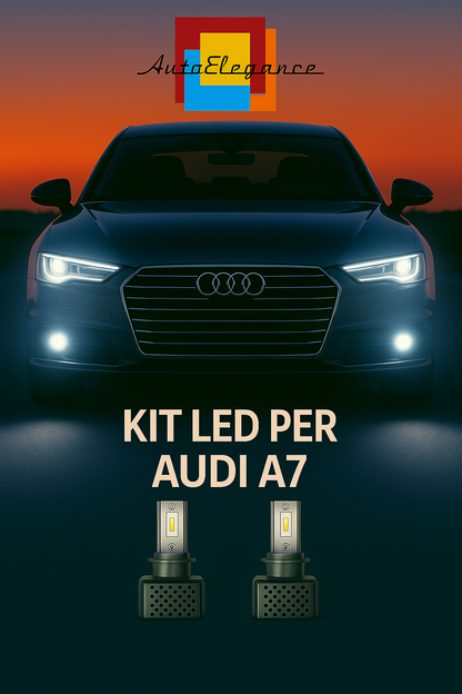 🔥KIT LED D3S 6000K BIANCO CANBUS – Anabbaglianti per Audi A7🔥