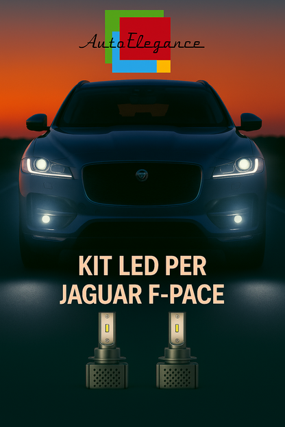 🔥KIT LED D3S 6000K BIANCO CANBUS – Anabbaglianti per Jaguar F-Pace🔥