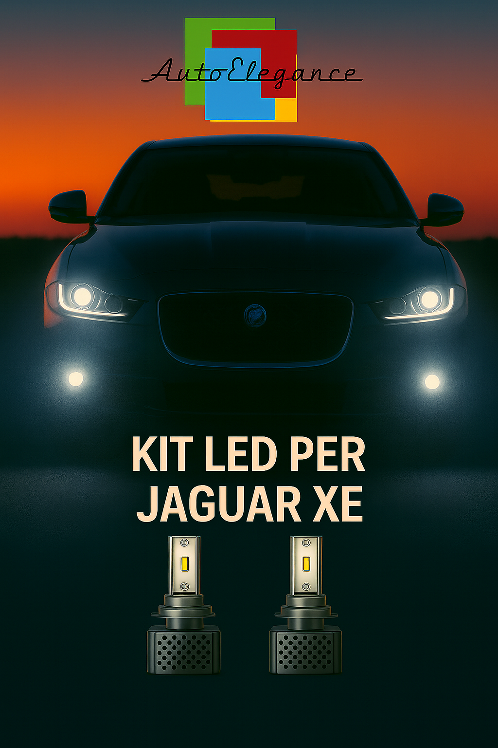 🔥KIT LED D3S 6000K BIANCO CANBUS – Anabbaglianti per Jaguar XE🔥