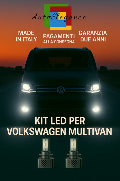 🔥KIT LED D3S 6000K BIANCO CANBUS – Anabbaglianti per Volkswagen Multivan🔥