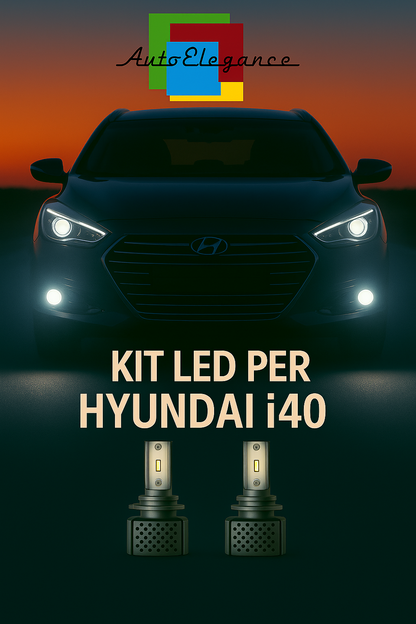🔥KIT LED D3S 6000K BIANCO CANBUS – Anabbaglianti per Hyundai i40🔥