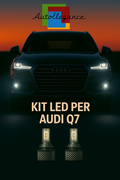 🔥KIT LED D3S 6000K BIANCO CANBUS – Anabbaglianti per Audi Q7🔥