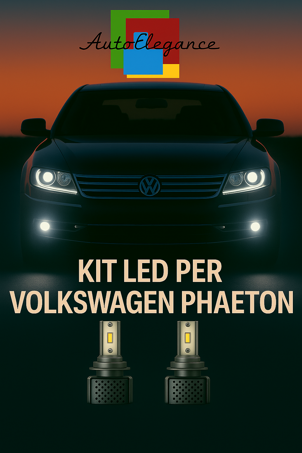 🔥KIT LED D3S 6000K BIANCO CANBUS – Anabbaglianti per Volkswagen Phaeton🔥