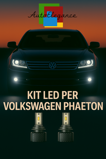 🔥KIT LED D3S 6000K BIANCO CANBUS – Anabbaglianti per Volkswagen Phaeton🔥