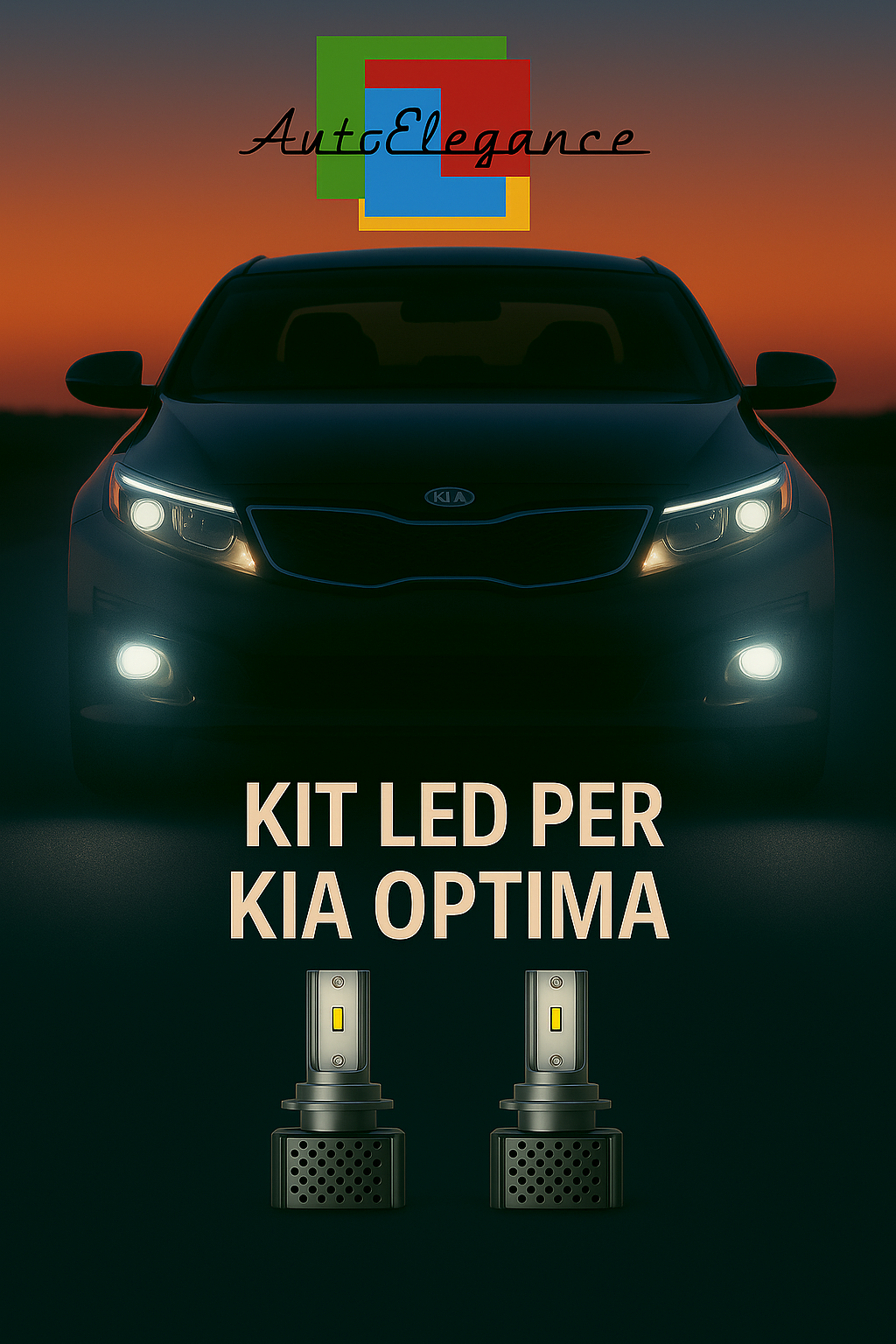 🔥KIT LED D3S 6000K BIANCO CANBUS – Anabbaglianti per Kia Optima🔥