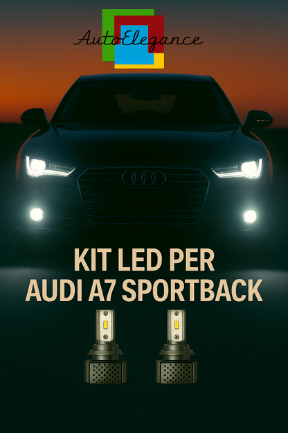 🔥KIT LED D3S 6000K BIANCO CANBUS – Anabbaglianti per Audi A7 Sportback🔥