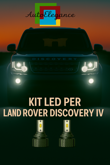 🔥KIT LED D3S 6000K BIANCO CANBUS – Anabbaglianti per Land Rover Discovery IV🔥