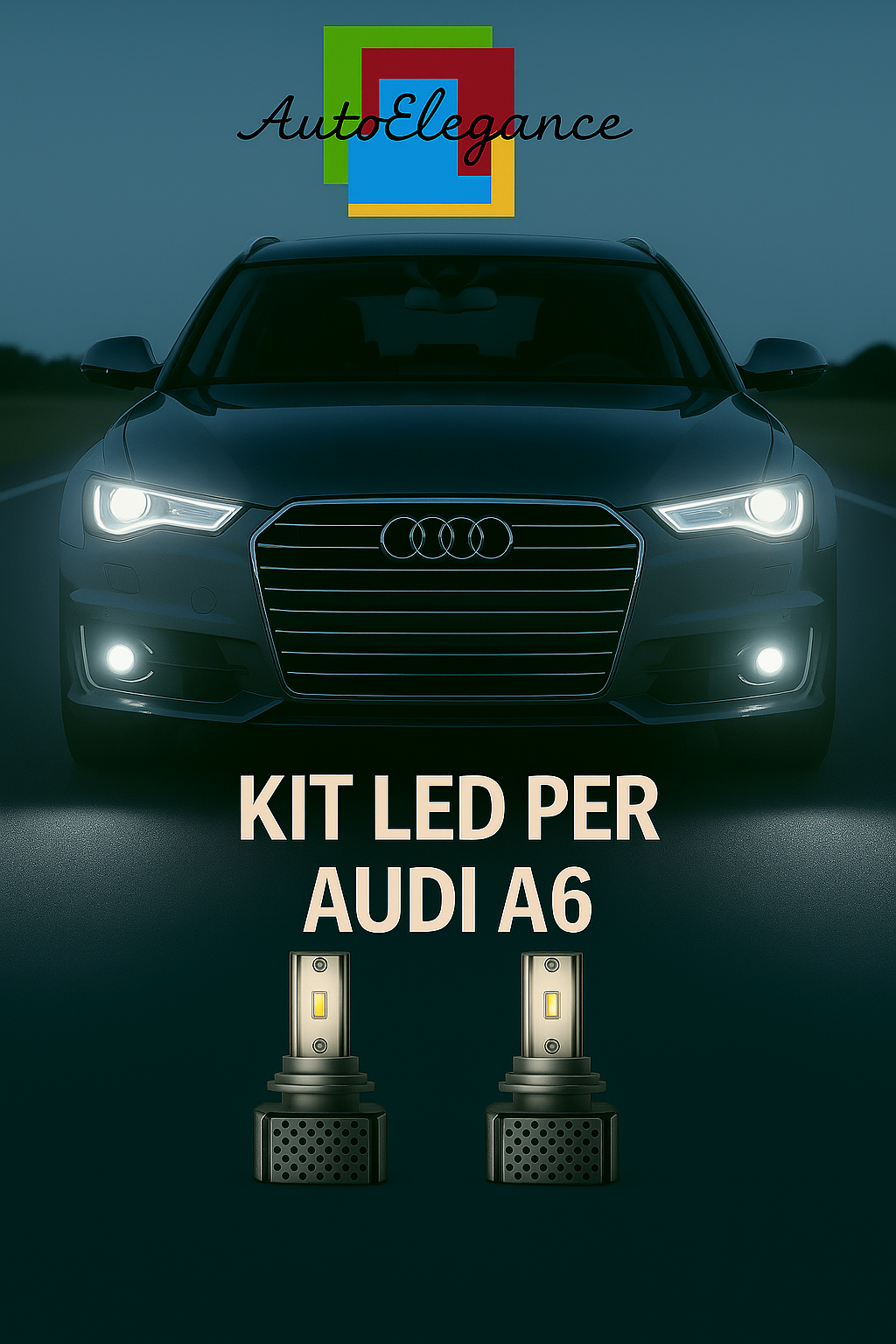🔥KIT LED D3S 6000K BIANCO CANBUS – Anabbaglianti per Audi A6🔥