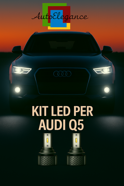 🔥KIT LED D3S 6000K BIANCO CANBUS – Anabbaglianti per Audi Q5🔥