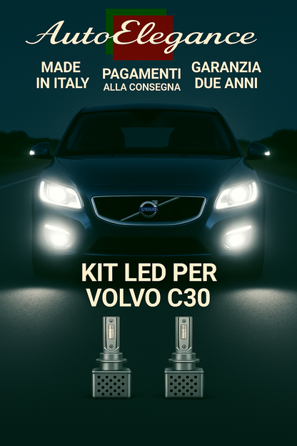 🔥KIT LED D3S 6000K BIANCO CANBUS – Anabbaglianti per Volvo C30🔥