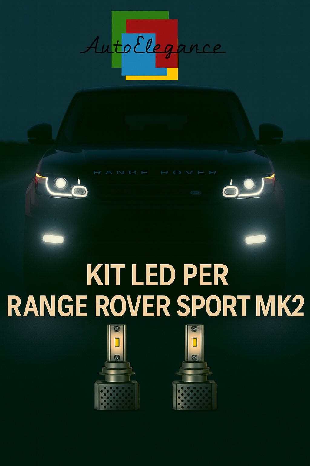 🔥KIT LED D3S 6000K BIANCO CANBUS – Anabbaglianti per Range Rover Sport MK2🔥