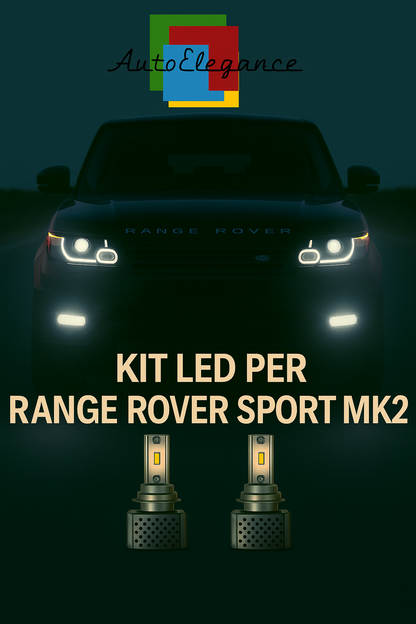 🔥KIT LED D3S 6000K BIANCO CANBUS – Anabbaglianti per Range Rover Sport MK2🔥