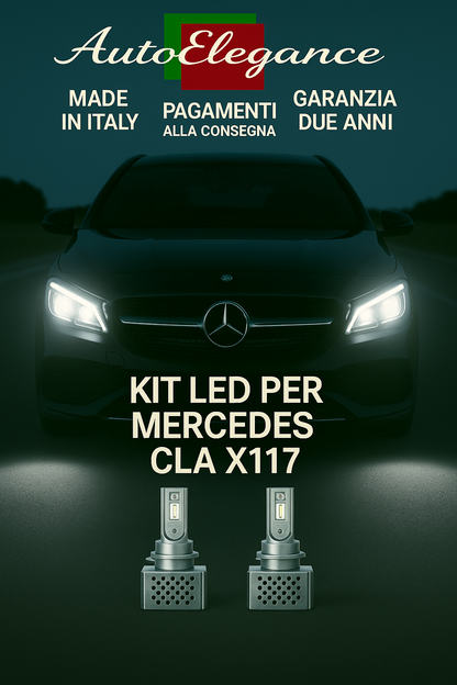 🔥KIT LED D3S 6000K BIANCO CANBUS – Anabbaglianti per Mercedes CLA X117🔥