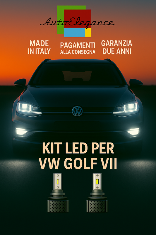 💫KIT LED D3S 6000K BIANCO CANBUS – Anabbaglianti per Volkswagen Golf VII💫