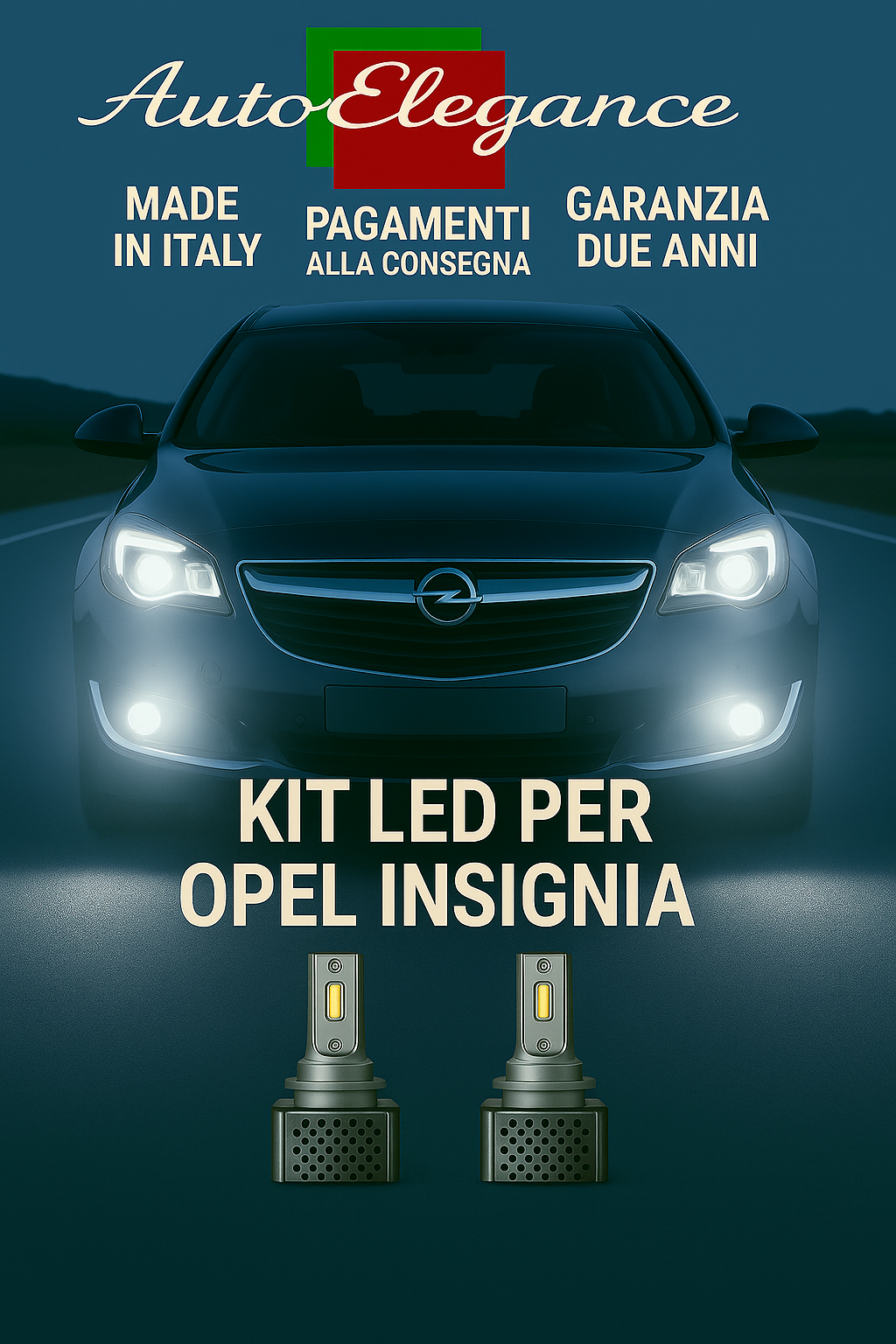 💫KIT LED D3S 6000K BIANCO CANBUS – Anabbaglianti per Opel Insignia A💫