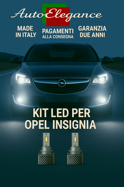 💫KIT LED D3S 6000K BIANCO CANBUS – Anabbaglianti per Opel Insignia A💫