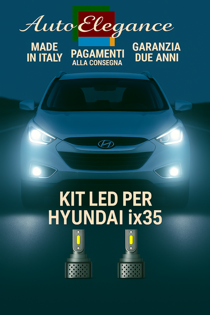 🔥KIT LED D3S 6000K BIANCO CANBUS – Anabbaglianti per Hyundai ix35🔥