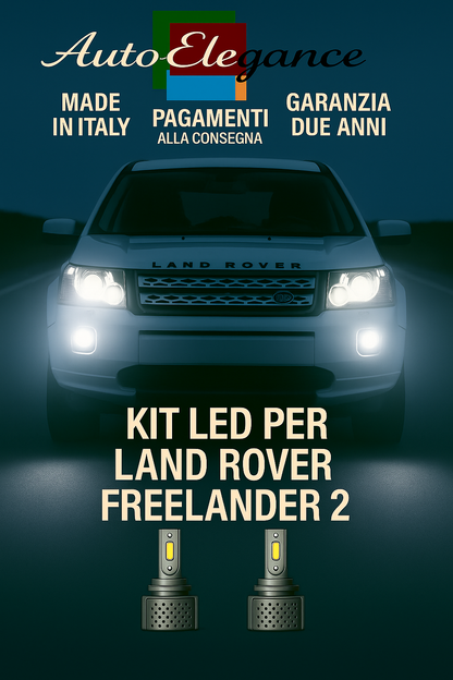🔥KIT LED D3S 6000K BIANCO CANBUS – Anabbaglianti per Land Rover Freelander 2🔥