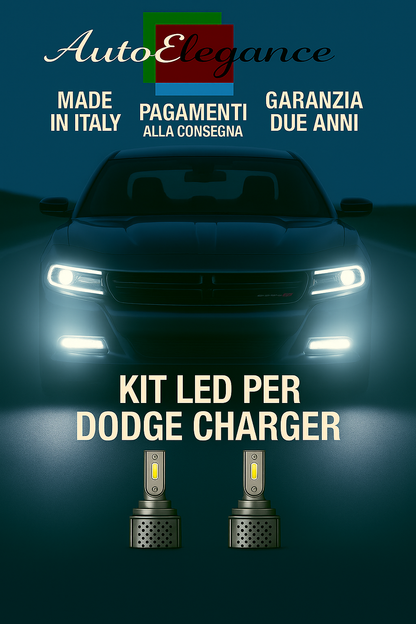 🔥KIT LED D3S 6000K BIANCO CANBUS – Anabbaglianti per Dodge Charger🔥