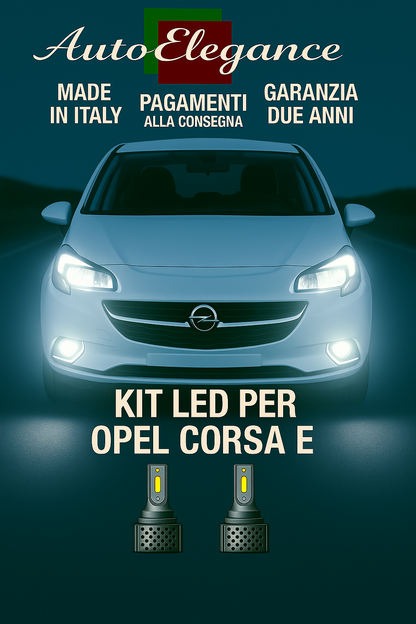 🔥KIT LED D3S 6000K BIANCO CANBUS – Anabbaglianti per Opel Corsa E🔥