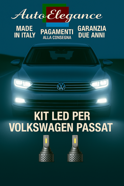 🔥KIT LED D3S 6000K BIANCO CANBUS – Anabbaglianti per Volkswagen Passat🔥