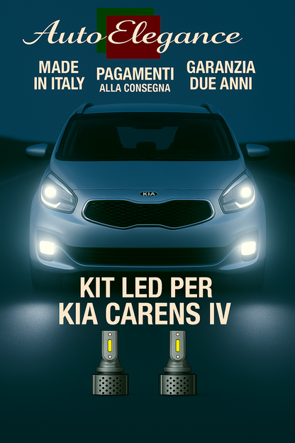 🔥KIT LED D3S 6000K BIANCO CANBUS – Anabbaglianti per Kia Carens IV🔥