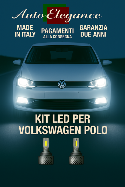 🔥KIT LED D3S 6000K BIANCO CANBUS – Anabbaglianti per Volkswagen Polo🔥