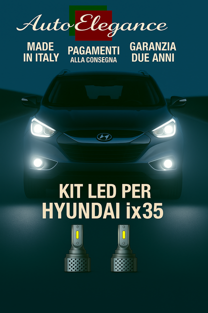 🔥KIT LED D3S 6000K BIANCO CANBUS – Anabbaglianti per Hyundai ix35🔥