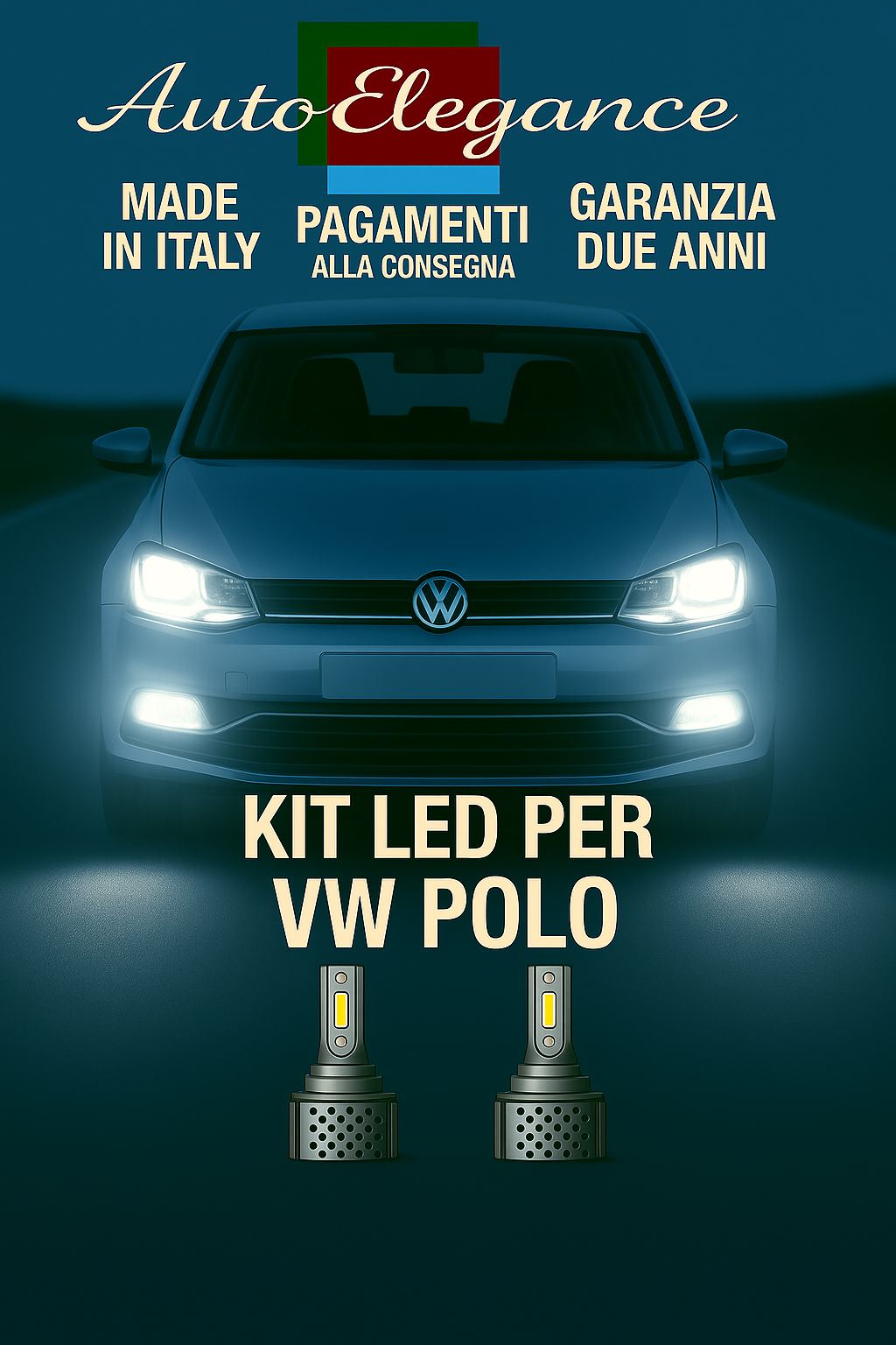 🔥KIT LED D3S 6000K BIANCO CANBUS – Anabbaglianti per Volkswagen Polo🔥