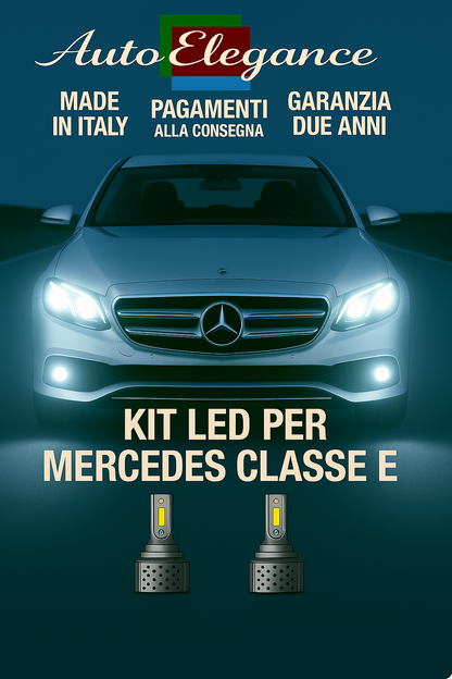 🔥KIT LED D3S 6000K BIANCO CANBUS – Anabbaglianti per Mercedes-Benz Classe E🔥