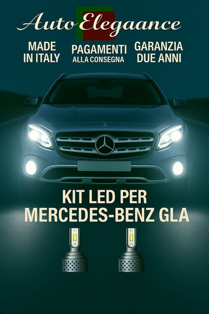 🔥KIT LED D3S 6000K BIANCO CANBUS – Anabbaglianti per Mercedes-Benz GLA-Class🔥 (Copia)