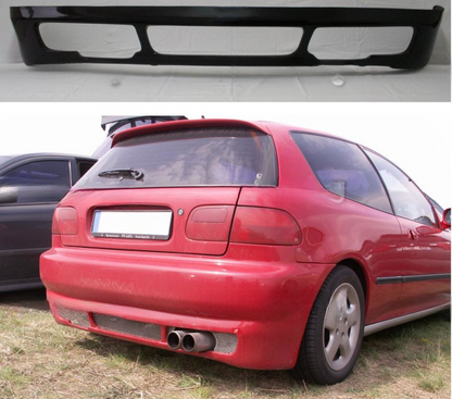 ❤️Spoiler posteriore compatibile con HONDA Civic HB 3 porte 1992–1995❤️