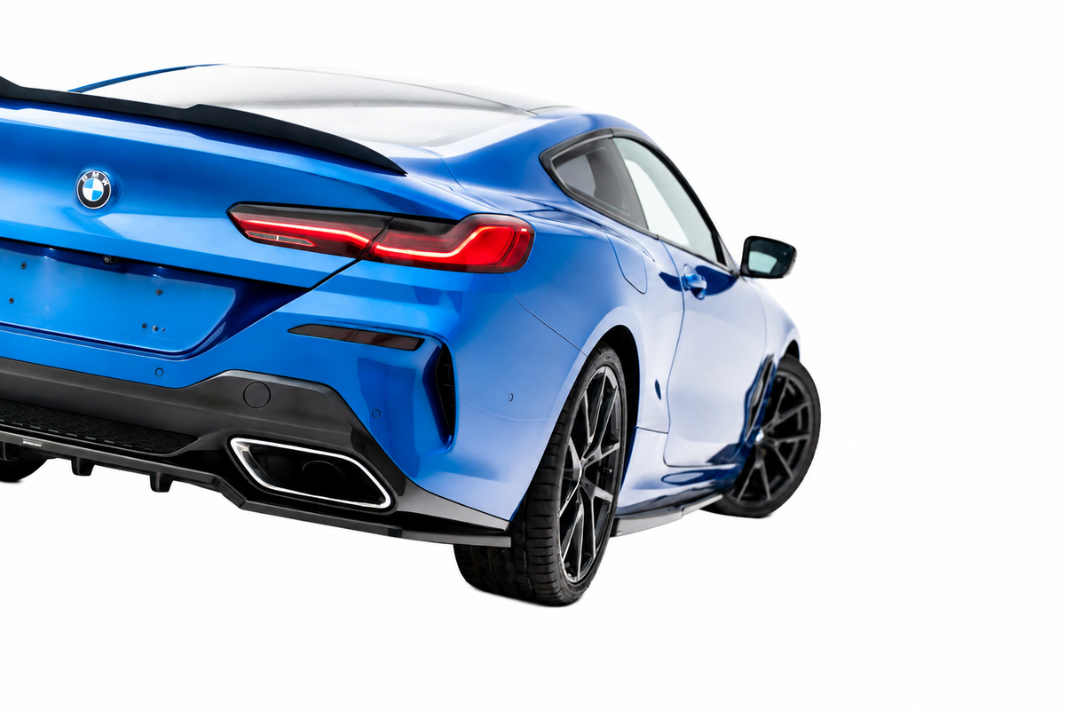 💕 Diffusore Posteriore Adatto per BMW 8 G15 M-Pack 18-23 ABS Barre Verticali 💕
