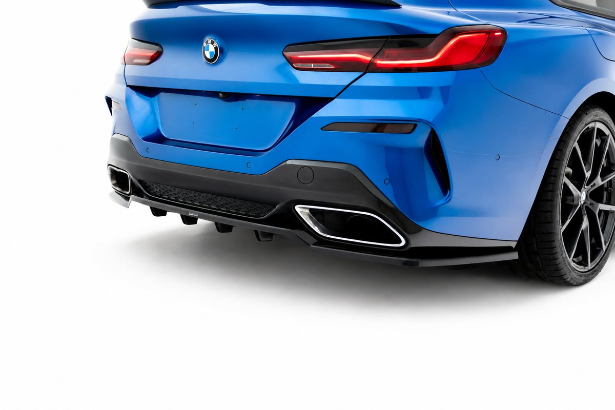 💕 Diffusore Posteriore Adatto per BMW 8 G15 M-Pack 18-23 ABS Barre Verticali 💕