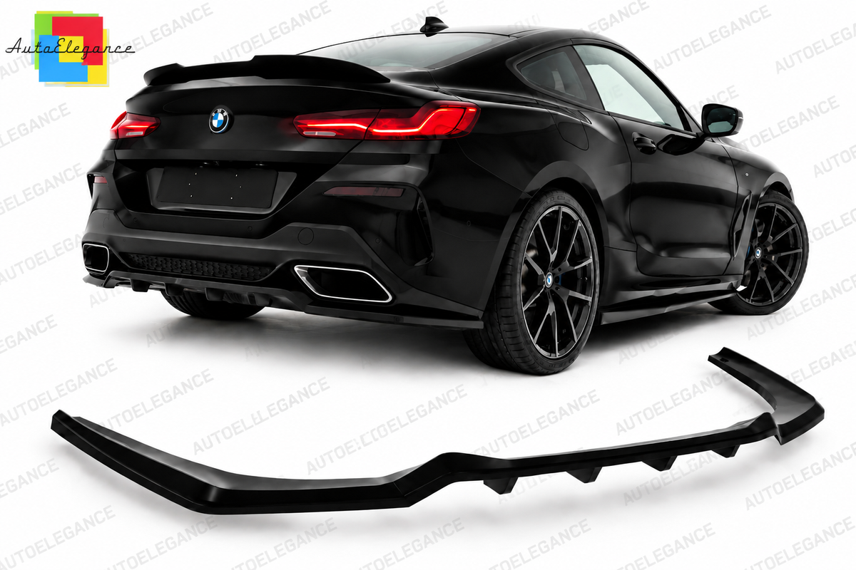 💕 Diffusore Posteriore Adatto per BMW 8 G15 M-Pack 18-23 ABS Barre Verticali 💕
