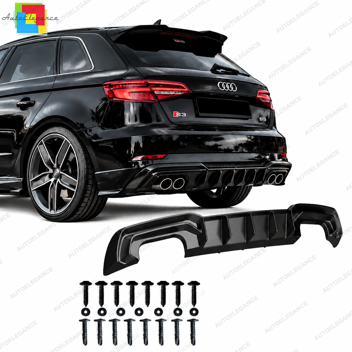 BODYKIT E36 + COUPE REAR LIGHTS WITH WHITE INDICATOR