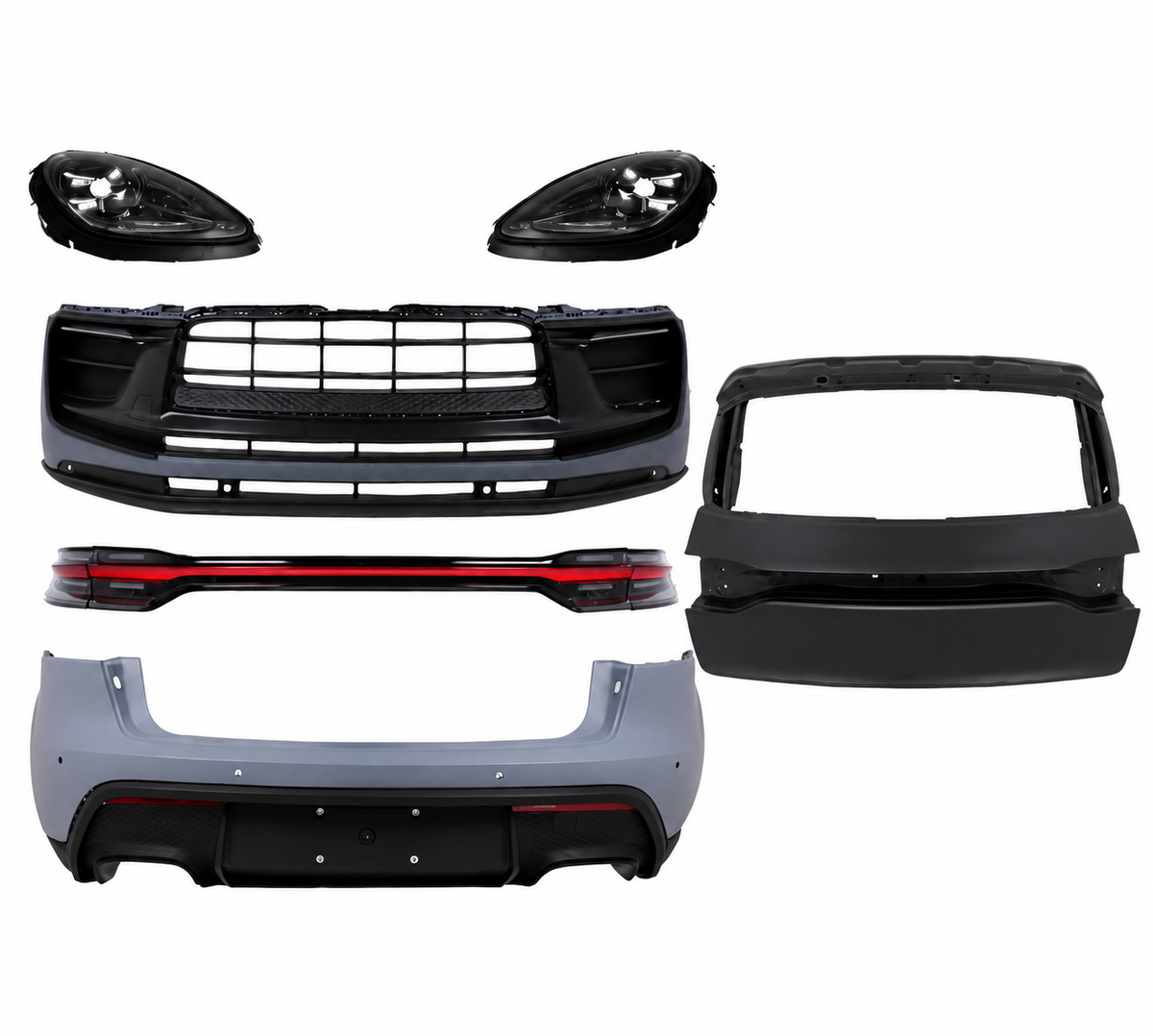 BODYKIT E36 + COUPE REAR LIGHTS WITH WHITE INDICATOR