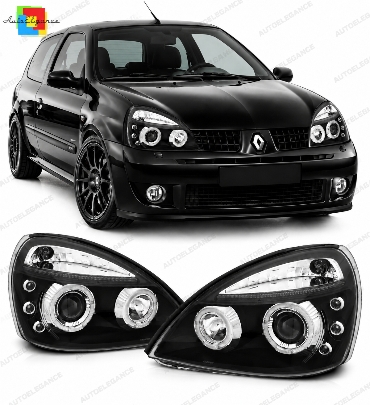 BODYKIT E36 + COUPE REAR LIGHTS WITH WHITE INDICATOR