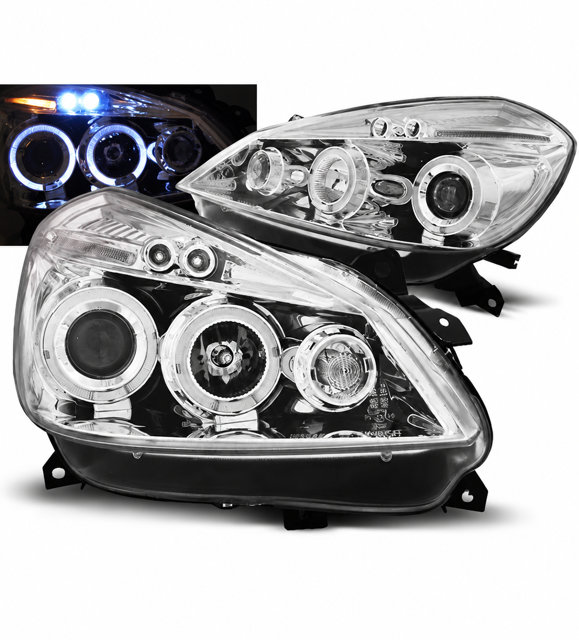 BODYKIT E36 + COUPE REAR LIGHTS WITH WHITE INDICATOR