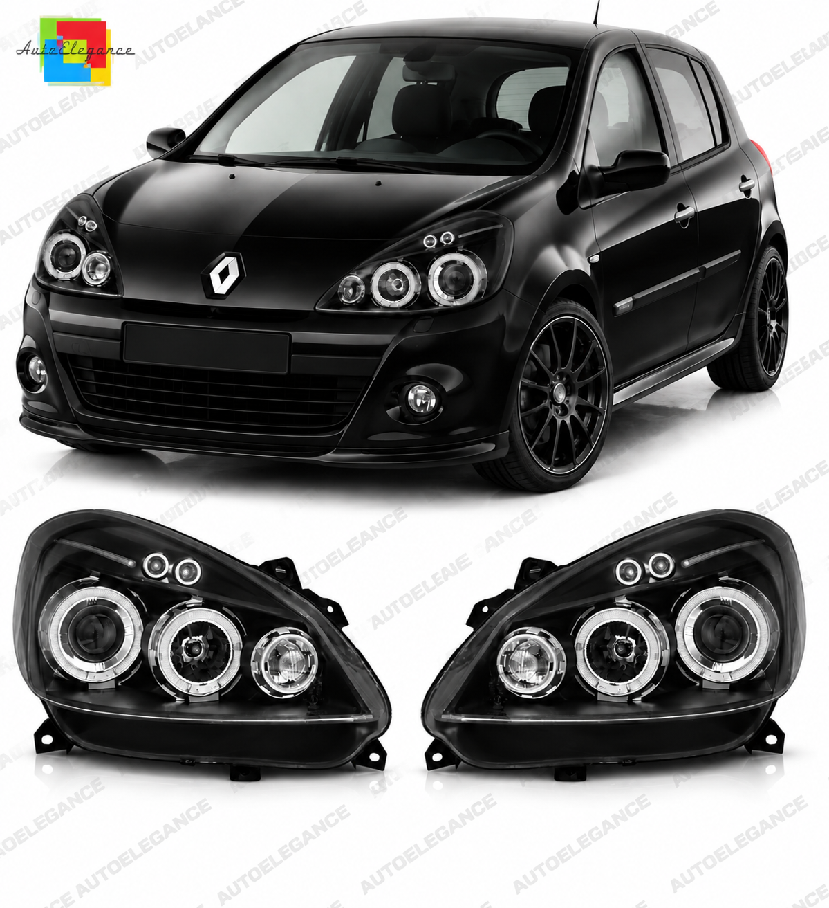 BODYKIT E36 + COUPE REAR LIGHTS WITH WHITE INDICATOR