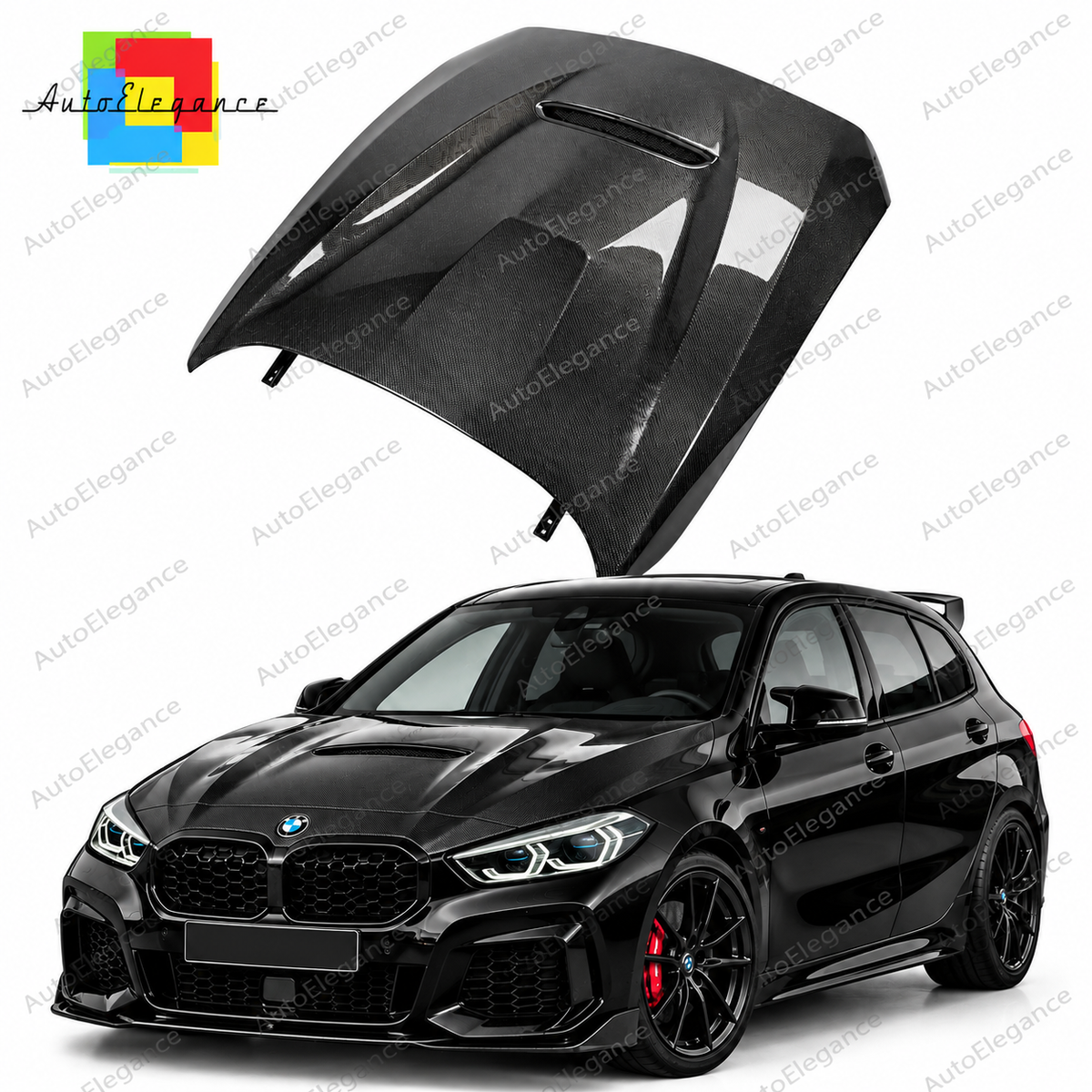 BODYKIT E36 + COUPE REAR LIGHTS WITH WHITE INDICATOR