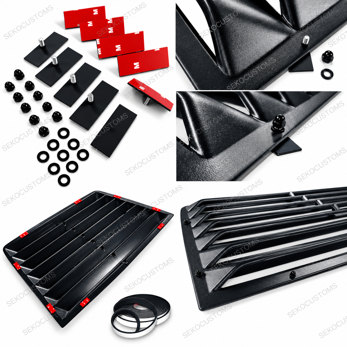 👉ART.10760 Louver lunotto posteriore adatto per Audi Coupe👈