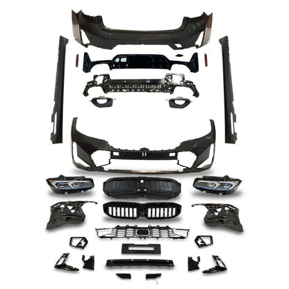 🔥ART.9405 BODYKIT PER BMW 3 (G20, G80) BERLINA 18-22 LCI M-SPORT STILE 2023🔥
